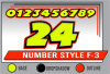 LAYERED NUMBER SET F-3